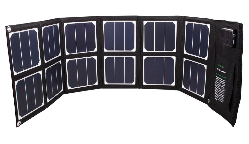  Panel solar plegable de 40 W, panel solar plegable de