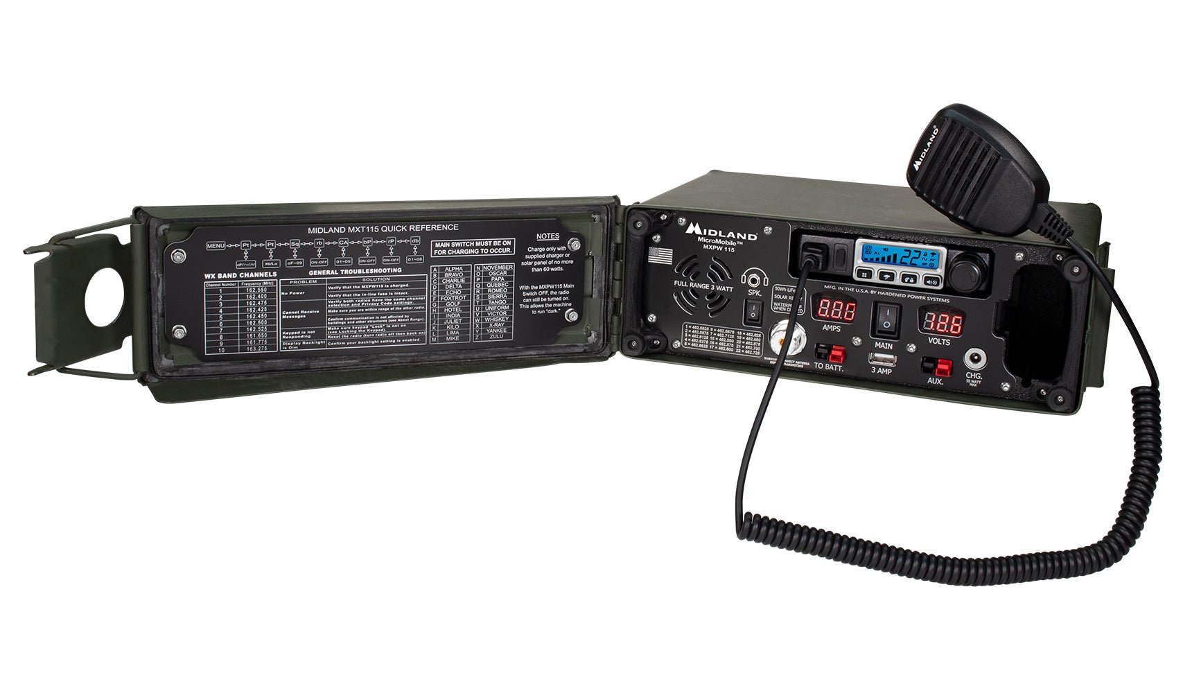 MXPW115 - Ammo Can Base Station for MXT115 Hero Image
