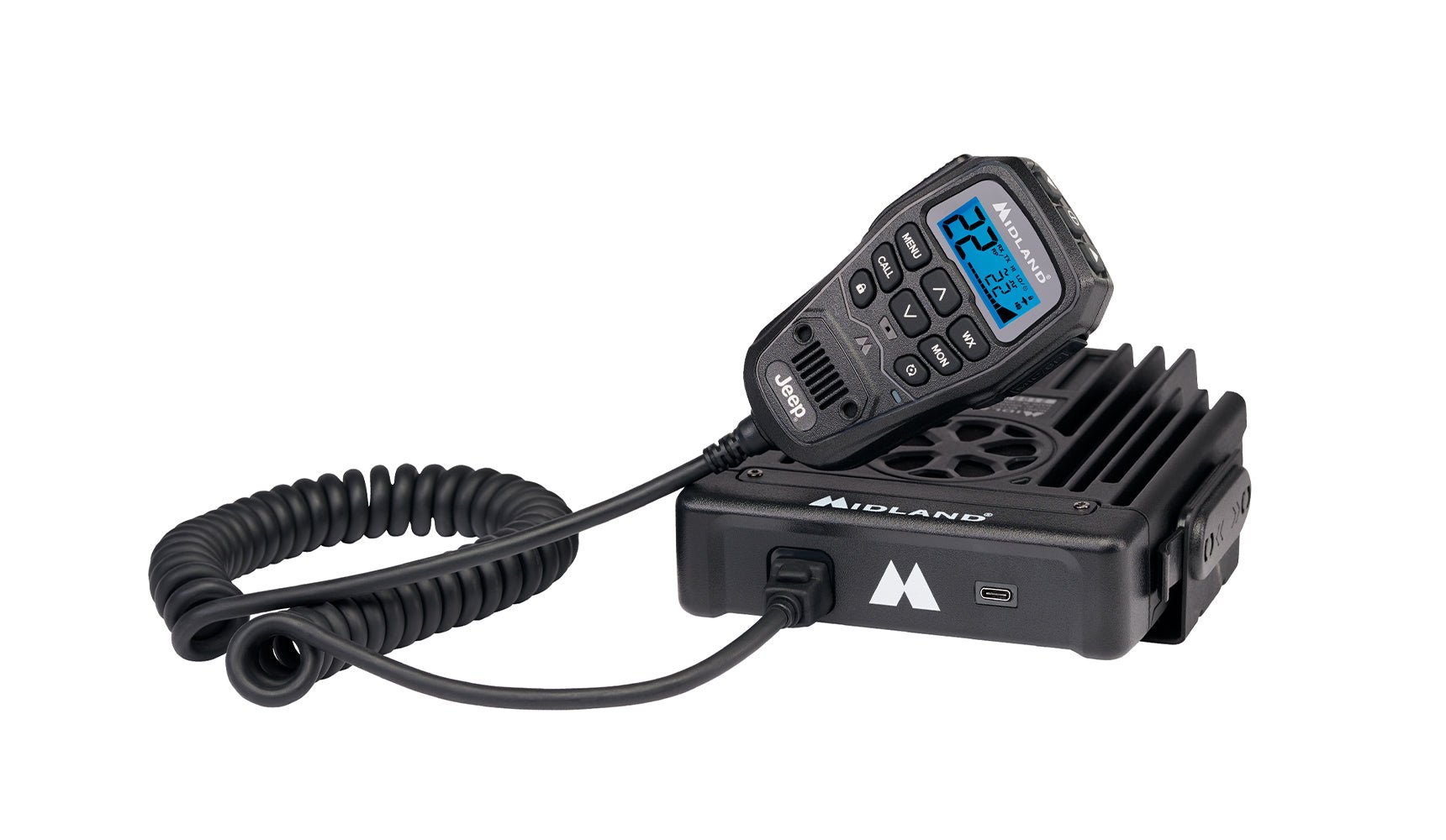 Midland MXT115 15 Watt GMRS MicroMobile Two Way Radio Off Roading Outdoor RZR Farm, Trails Radio Repeater Channels Extended Range External - 3
