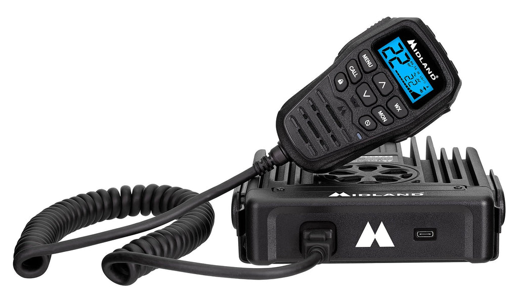 Midland MXT575 MicroMobile(R) 50 Watt GMRS Radio Two-Way Radio NOAA Weather Scan ＆ Alert 15 High Power GMRS Channels Fully Integrated Con - 2