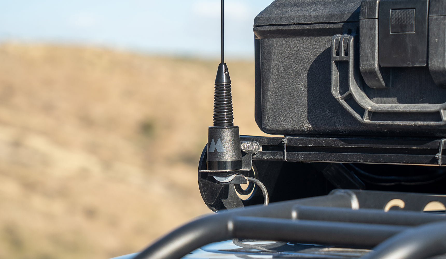 Midland MicroMobile® MXTA26 6db Gain Whip Antenna Lifestyle 1