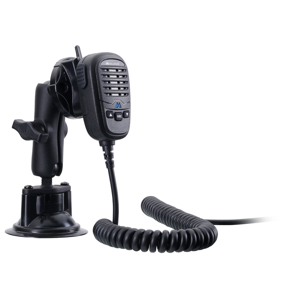 RAM Holder for Car Walkie Talkie Hand Microphone Bracket - Walkie-Talkie