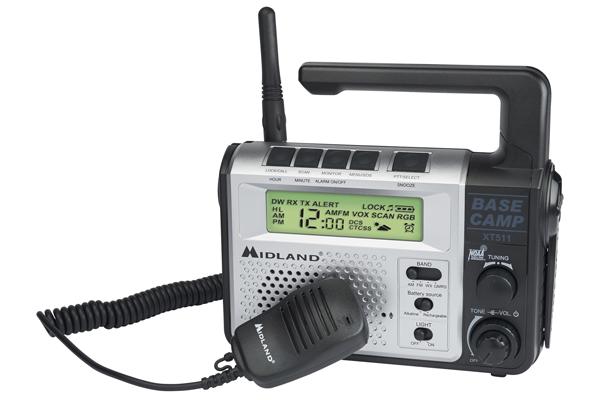 Midland XT511 GMRS Base Camp 22-Channel GMRS Radio